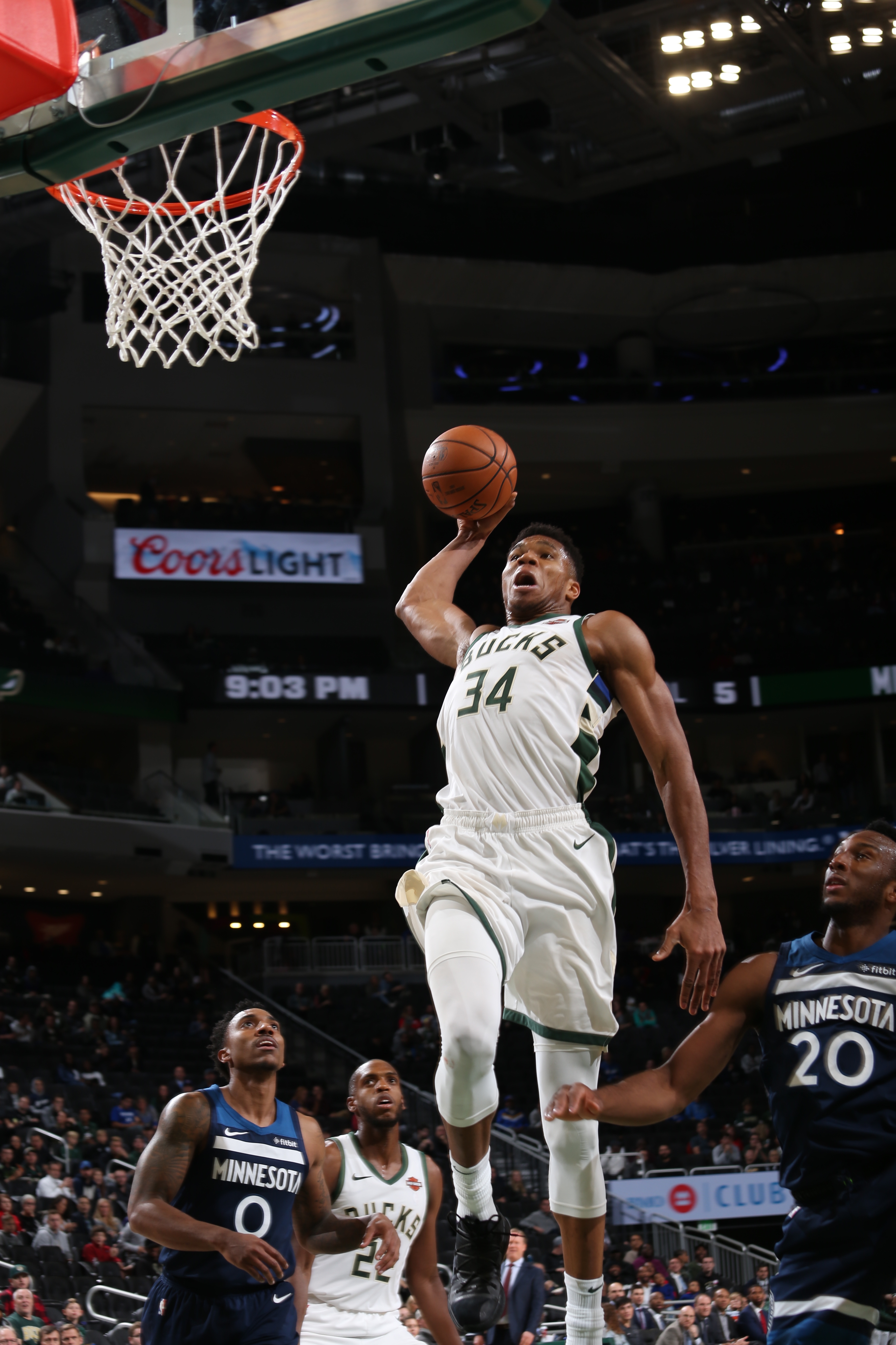 Minnesota Timberwolves v Milwaukee Bucks